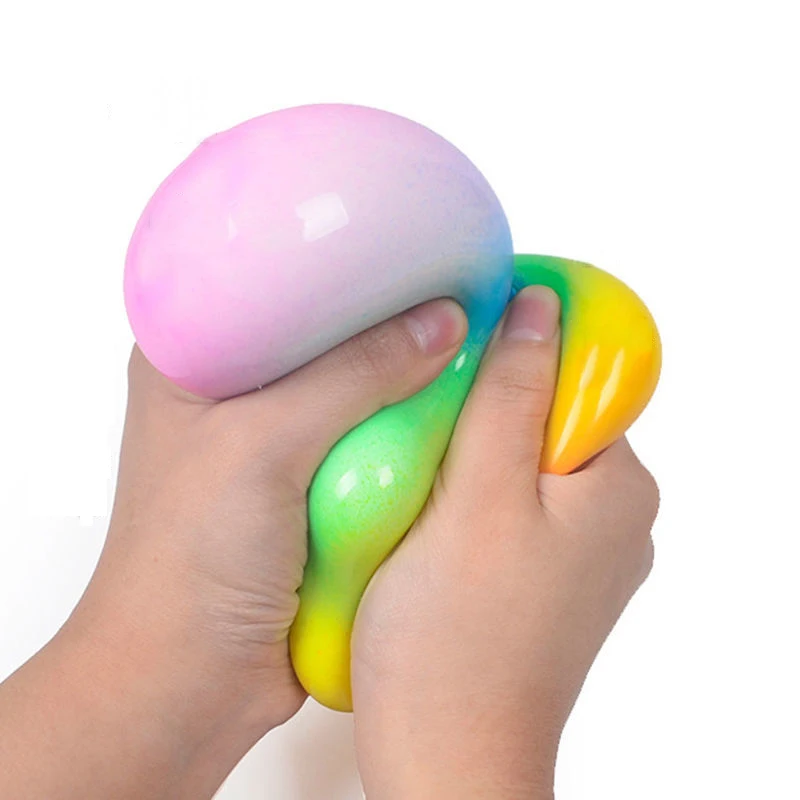 

Colorful Vent Ball Press Decompression Toy Balls Relieve Anti Stress Balls Hand Squeeze Fidget Toy For Child Kids Antistress