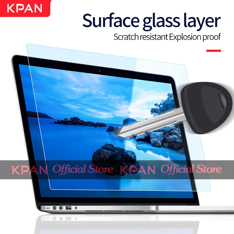 kpan anti blue light macbook screen protector flexible glass film for proair 12 13 15 16 inch m1 chip a2337 a2338 a2141 a2289 free global shipping