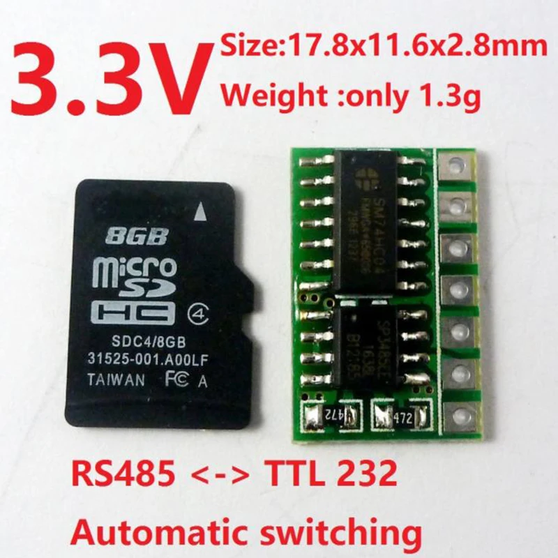 DC 3 V 5V UART Serial To RS485 SP3485 конвертер трансивер Module датчик температуры и влажности