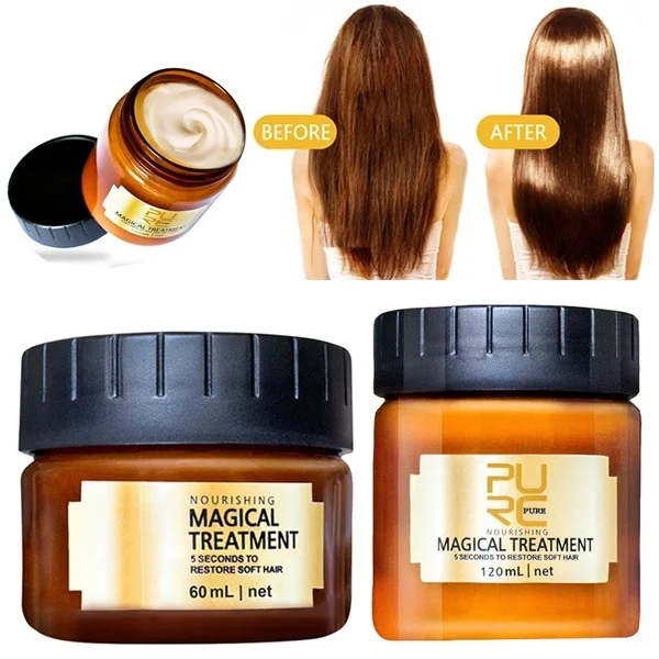 

120ml PURC Magical treatment hair mask Nutrition Infusing Masque 5 seconds Repairs hair damage restore soft hair free shipping