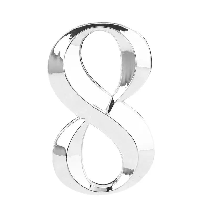 

5cm House Numbers 0 to 9 Adhesive Door Stickers Sign for Office Apartment Hotel 28GE
