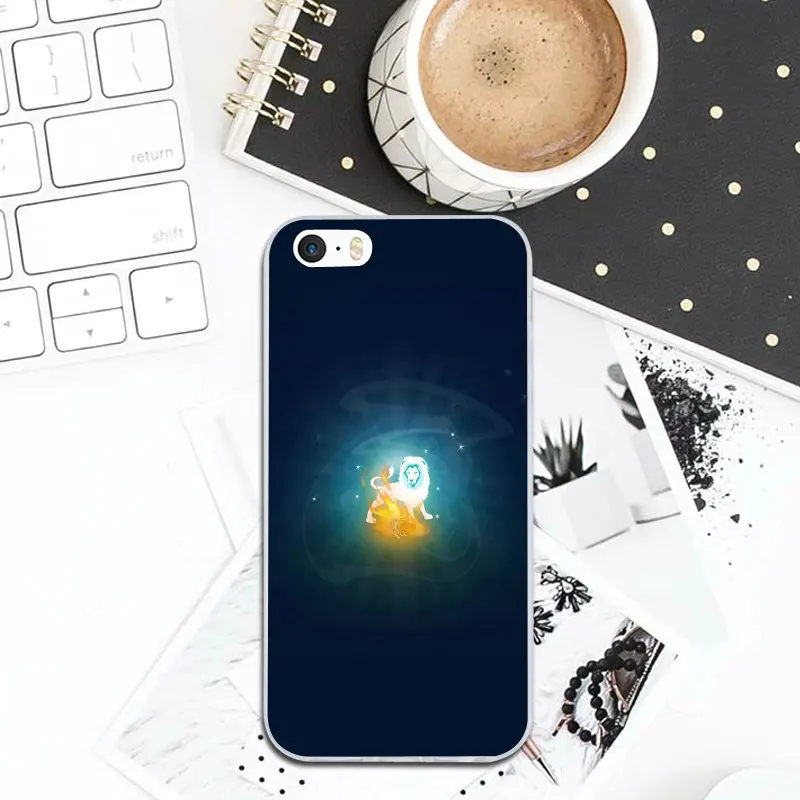Soft TPU Silicone Mobile Phone Cases Cover for iPhone X XR XS Max 10 7 8 Plus 4 4S 5 5S SE 5C Bags Zodiac Signs Art Design | Мобильные