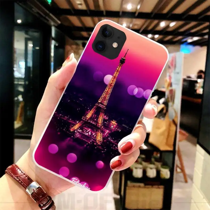 Модный чехол для телефона с изображением Парижской Эйфелевой башни iphone 5C 5 6 6s plus 7