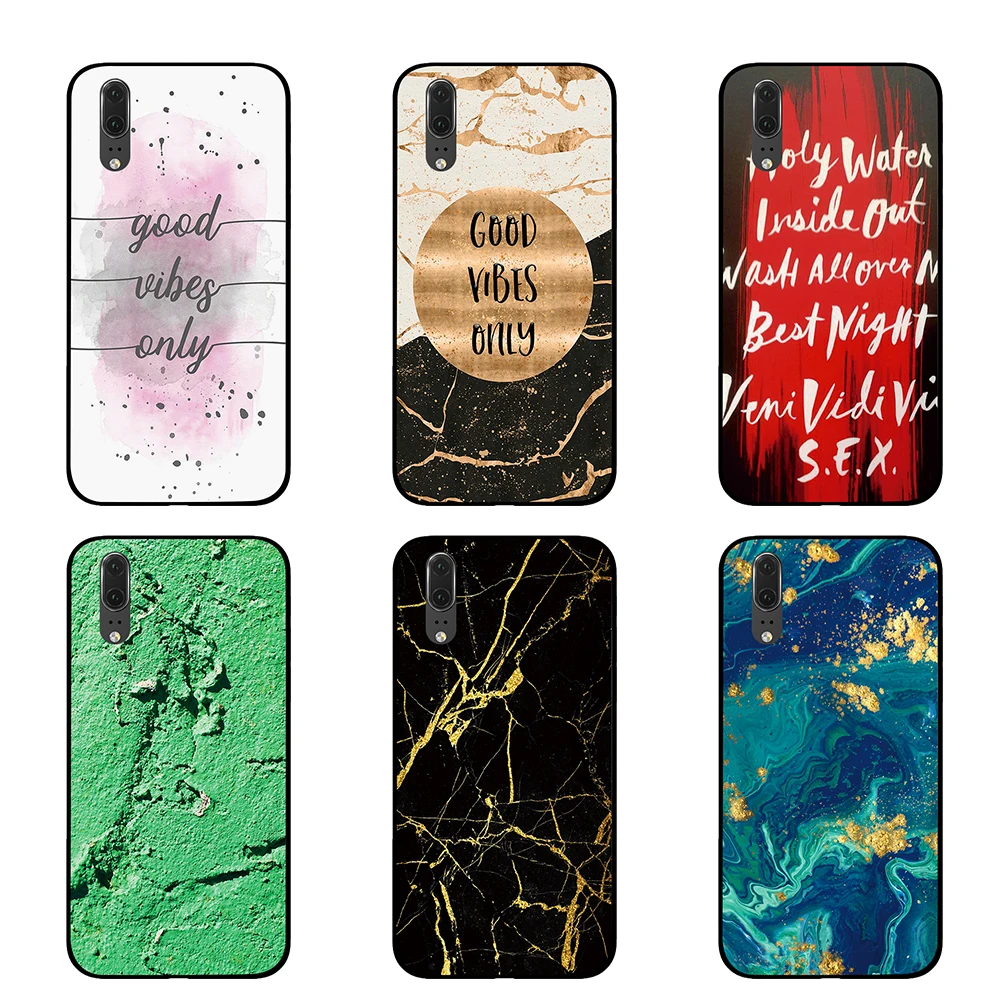 Abstract Shape Cases Cover For Huawei P30 P20 P10 Mate 10 20 Pro Lite | Мобильные телефоны и аксессуары