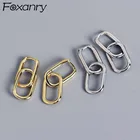 Женские серьги Foxanry из стерлингового серебра 925 пробы, ювелирные украшения для невесты