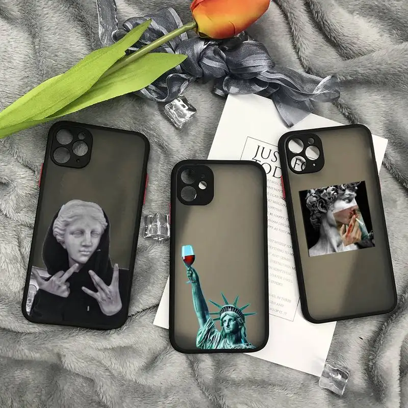 

Cute Davy Phone Clear Case For Iphone 7 8 Plus X Xs Max Xr 11 12 Mini Pro Max TPU Cover