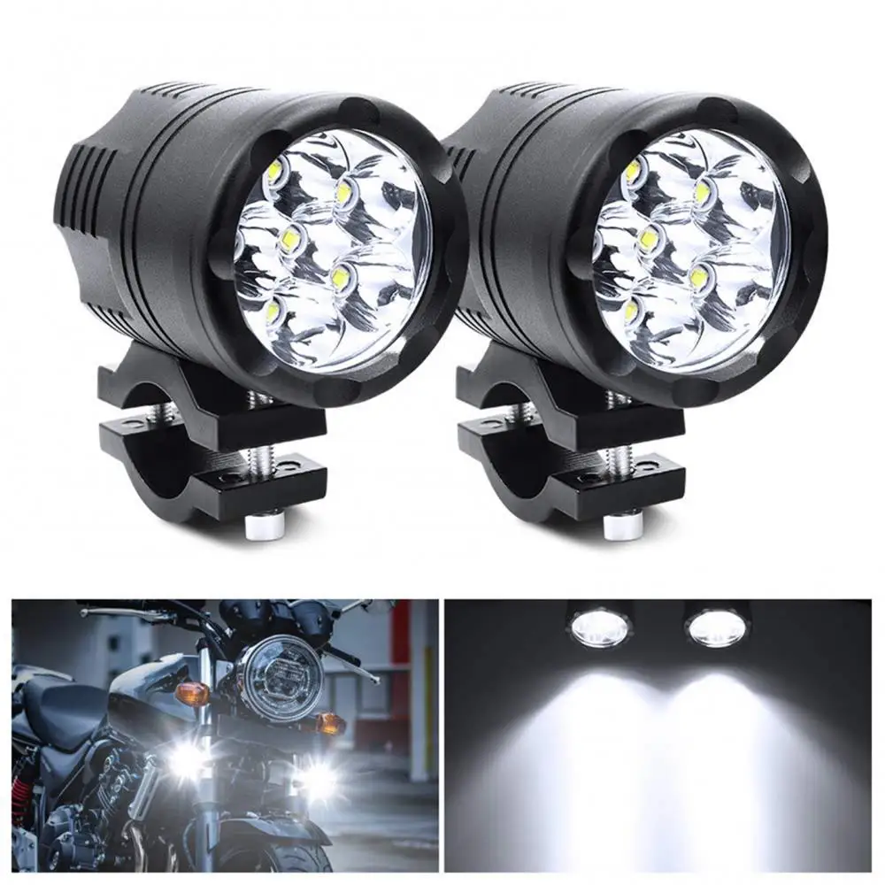 

60W 9-80V High Brightness Six Beads LED Car Motorcycle Spotlight Strobe Light