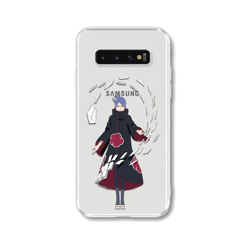 Yinuoda Наруто AKATSUKI 2018 хит продаж Модный чехол для телефона samsung S10 S6 edge S7 S8 Plus S9 Coque
