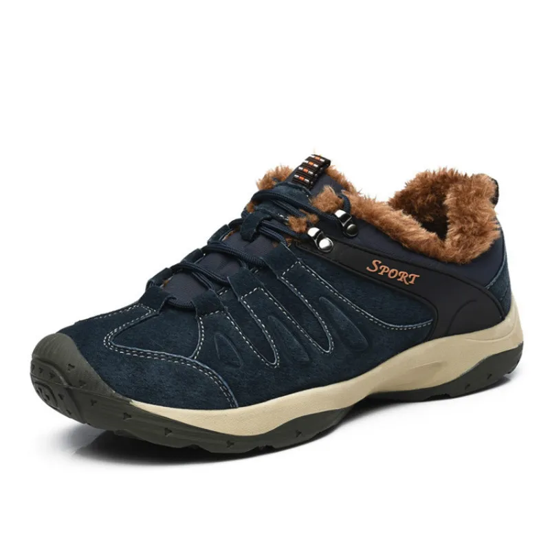 2019 Men Sports Shoes Casual for Outdoor Sneakers Autumn and Winter Warm Comfortable Walking Footwear Sport Trainers |