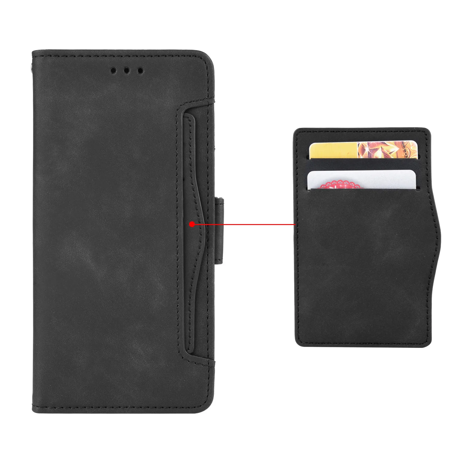 for umidigi bison x10 pro case premium leather wallet leather flip multi card slot cover for umidigi bison x10 pro phone case free global shipping