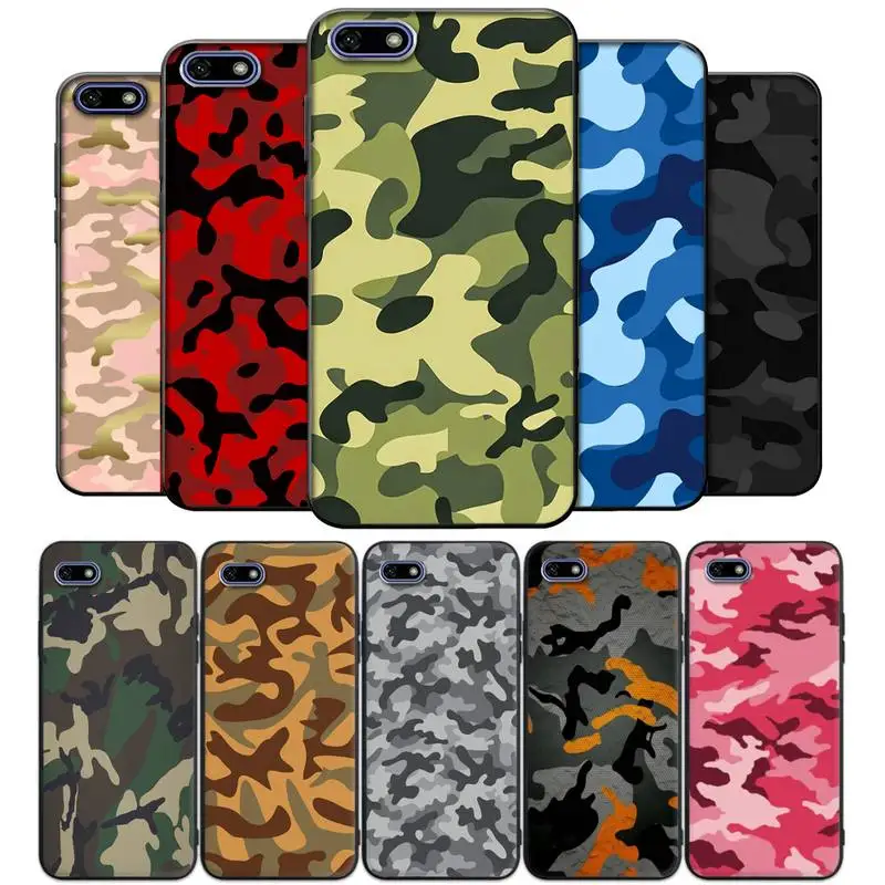 

Camouflage Camo Military Army Phone Case For Huawei nove 2i 3i E 4 5 6 7 Pro Se Y5 Y6 Y7 Y8 Y9 Prime 2018 2019 Cover Fundas