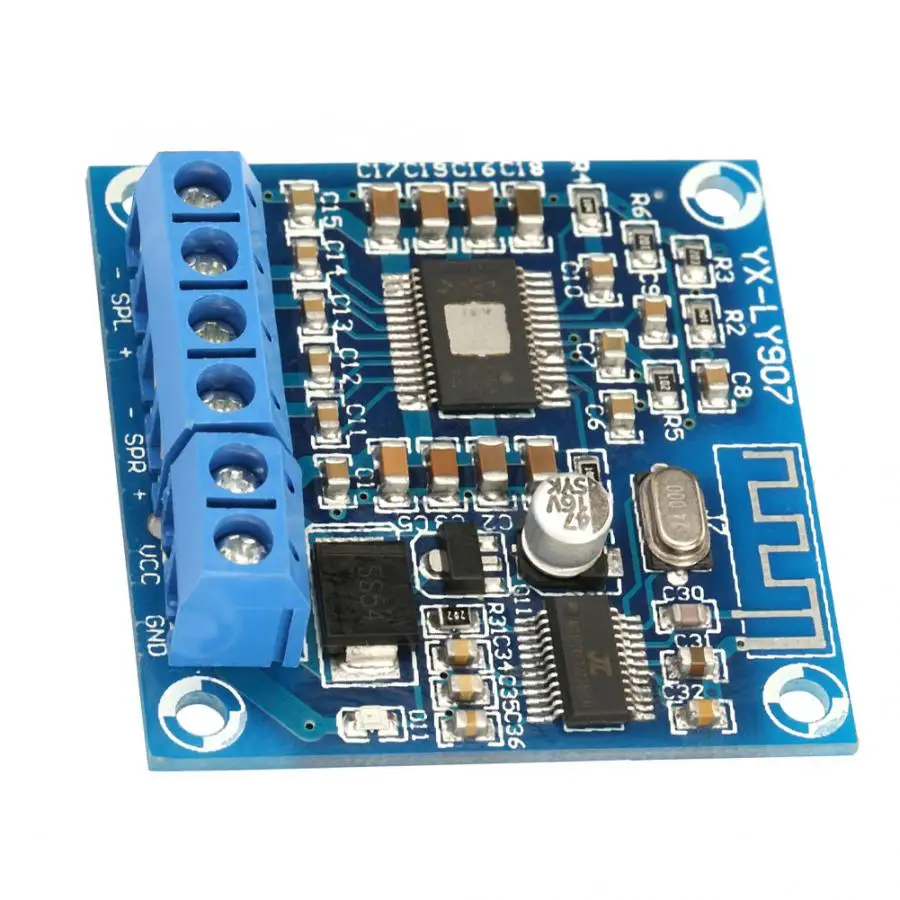 DC12-24V TPA3166D2 Bluetooth аудио усилитель мощности плата 50WX2 двухканальный стерео военный