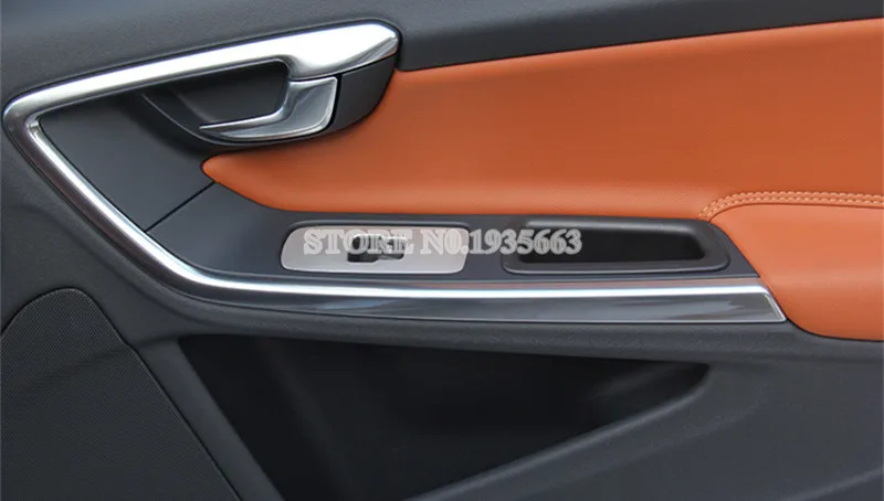 4 шт. накладки на дверь и окно автомобиля для VOLVO XC60 2009 2016|cover covers|cover for carcover switch |