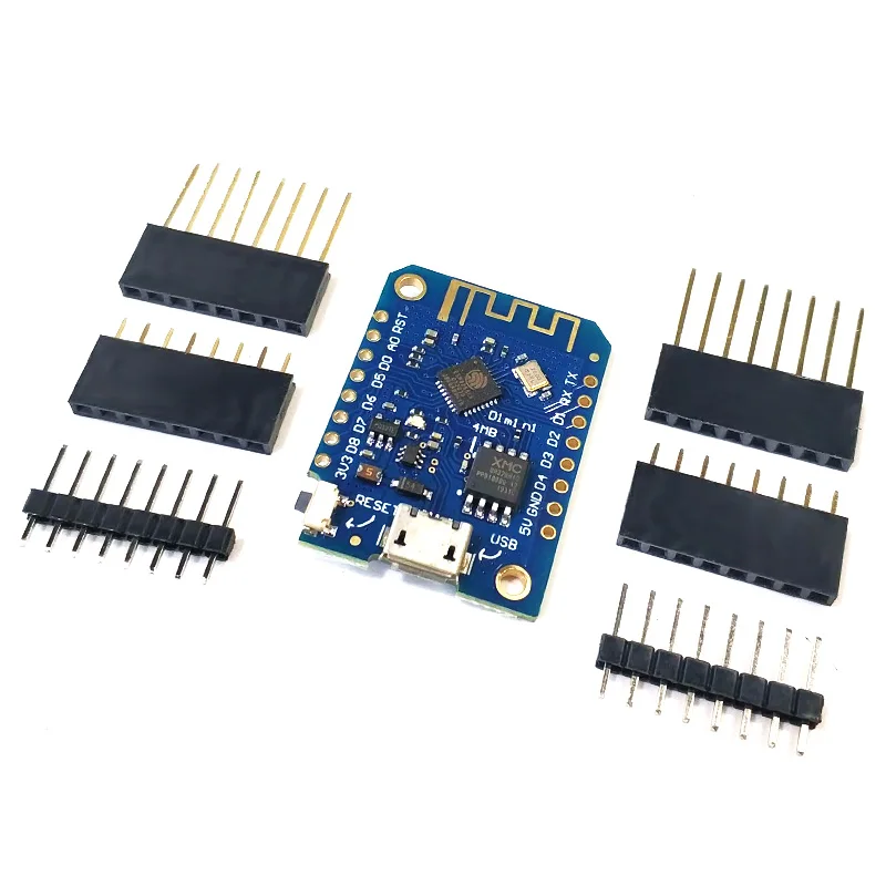 Плата для разработки Wemos D1 Mini V3.0.0 WIFI на основе ESP8266 CH340 CH340G 4 Мб Arduino Nodemcu V2 MicroPython -