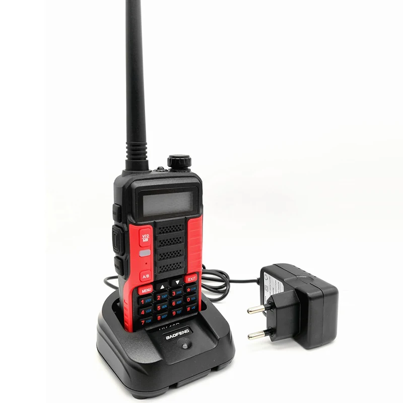 Baofeng 100% оригинальная рация 10 Вт VHF UHF Ham любительская радиостанция CB обновленная