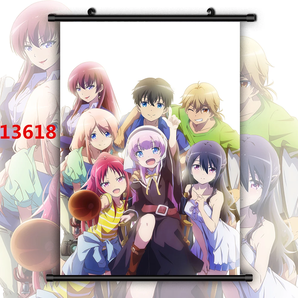 The Day I Became A God Hina Tachibana Kanade Tomori Nao HD Print Wall Poster Scroll | Painting & Calligraphy
