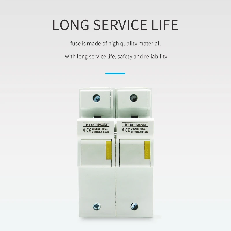 Плавкий предохранитель AC 1 шт. 4P 690 В со светодиодный светильник кой 22x58 мм R017