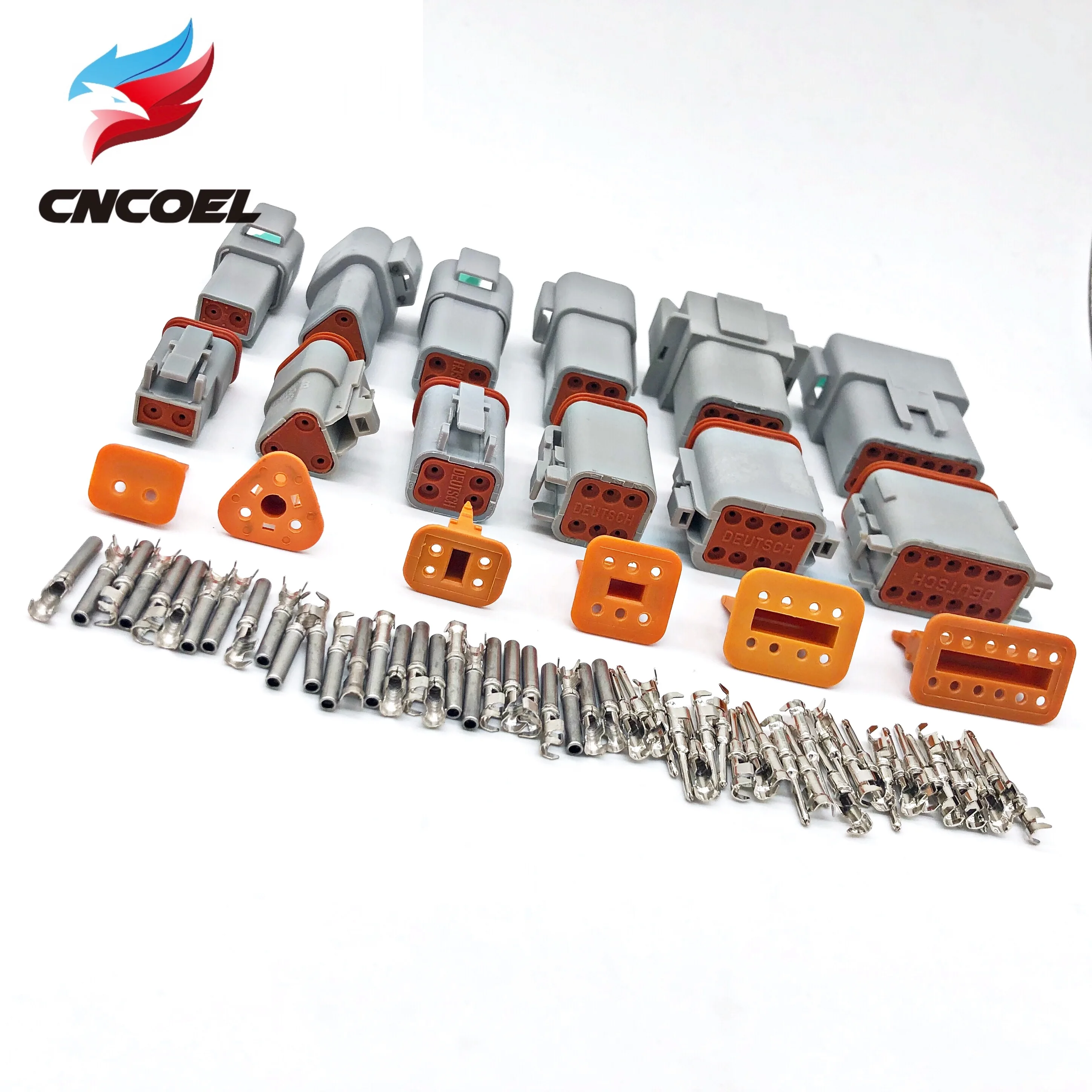 Немецкий разъем серии DT водонепроницаемый Электрический штекер DT06/DT04 2/3/4/6/8/12 Pin