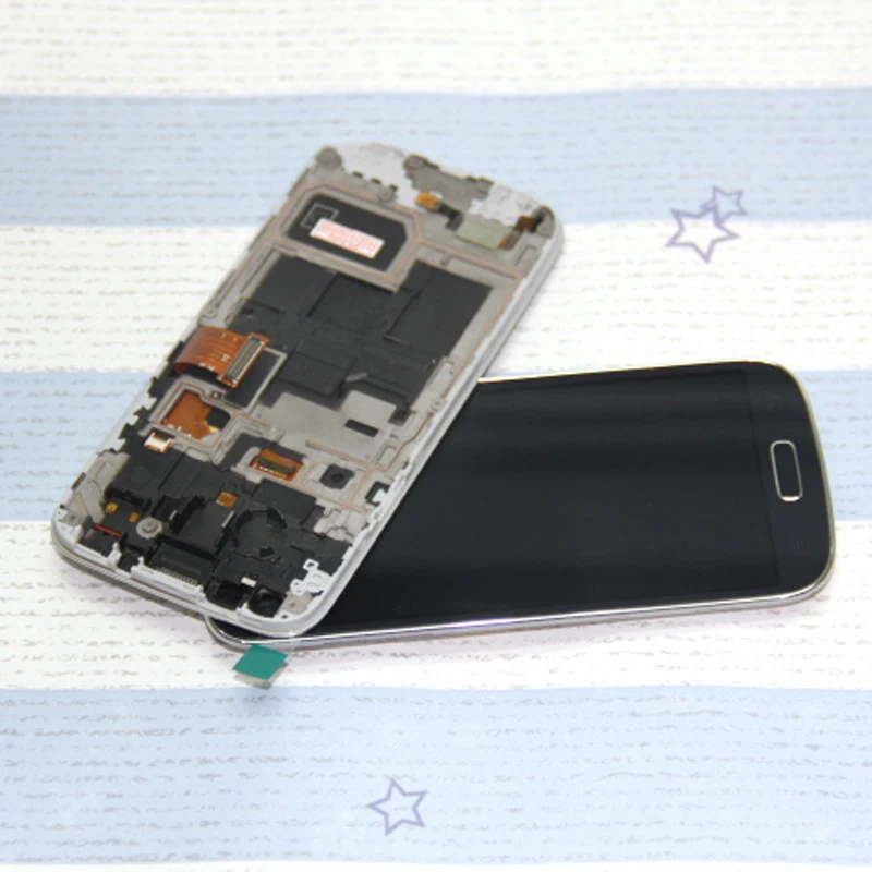 S4 Mini i9190 LCD For Samsung Galaxy GT-i9195 i9192 display screen digitizer+Bezel Frame+Repair Tools | Мобильные телефоны и