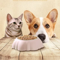 pet bowls dog food water feeder pet drinking dish feeder cat puppy feeding supplies small dog accessories slow eat food non slip