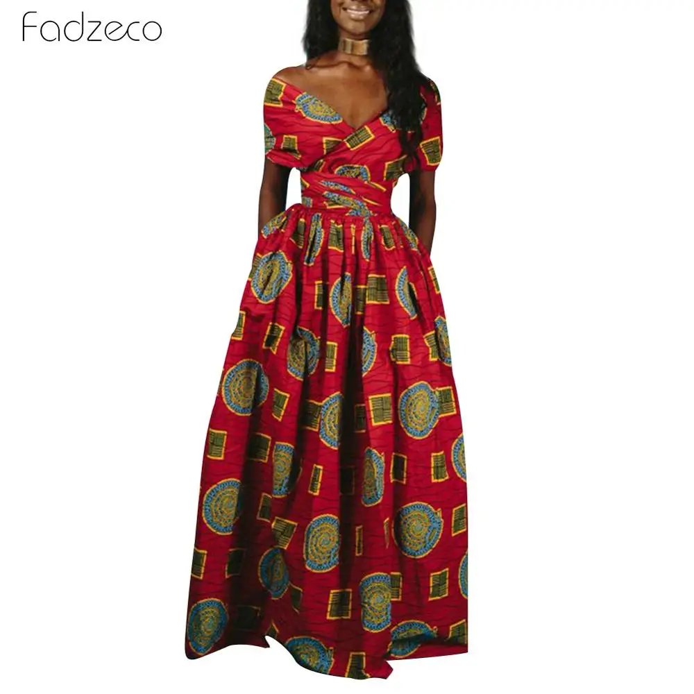 Женское платье с разрезом Fadzeco узкое платье-макси открытой спиной и этническим