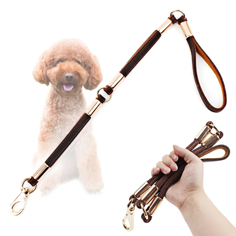 Новый высококачественный кожаный поводок для домашних животных воловья Веревка