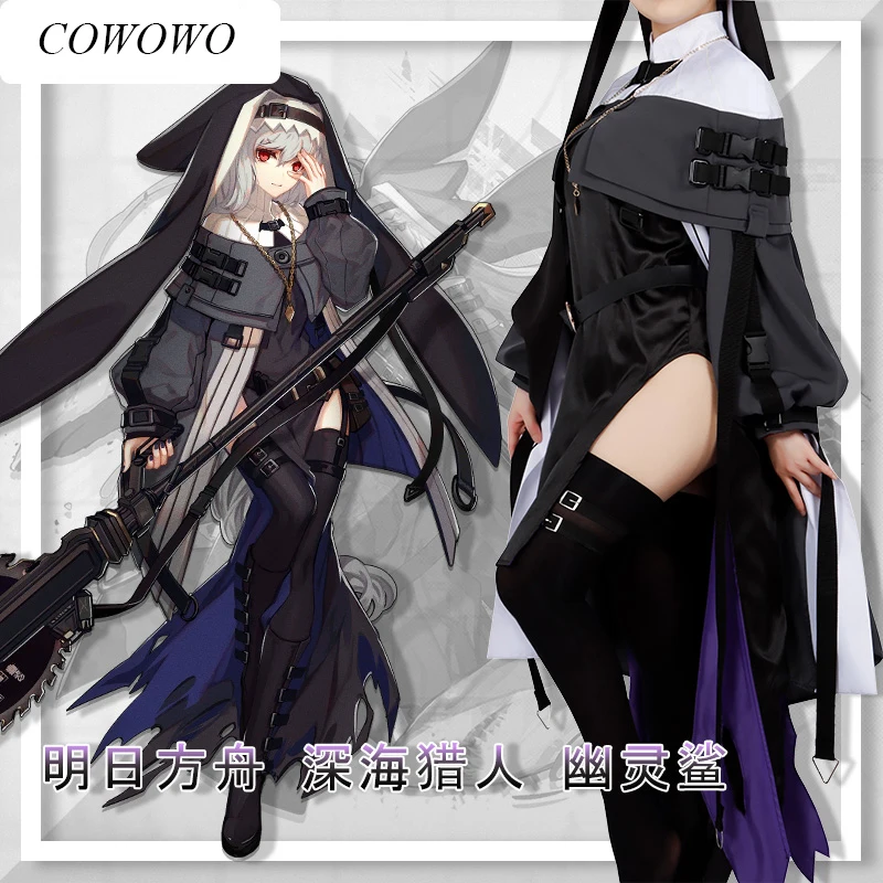 

[Customized] Arknights Specter Guard Game Suit Elegant Dress Uniform Cosplay Costume Halloween Carnival Role Play Outfit Women