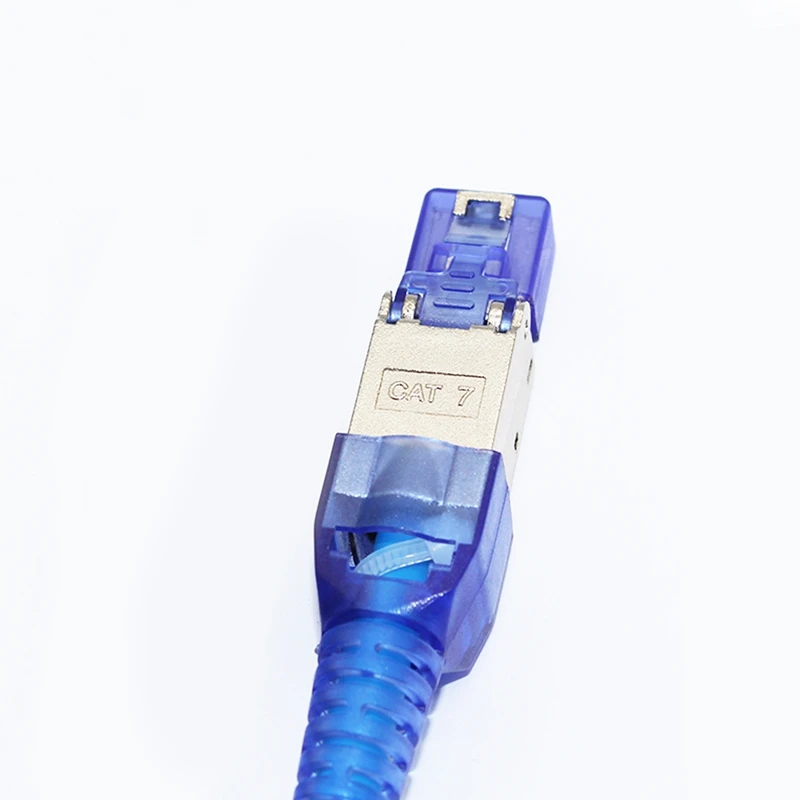 6 шт. экранированный RJ45 Cat 7 Клеммная вилка Cat7 разъем/Cat7 модульный разъем 23 / 24AWG |