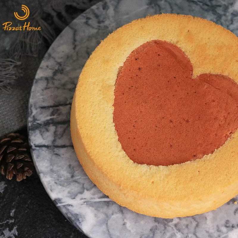 Круглая форма для кекса с съемным свободным дном и антипригарным шифоновым