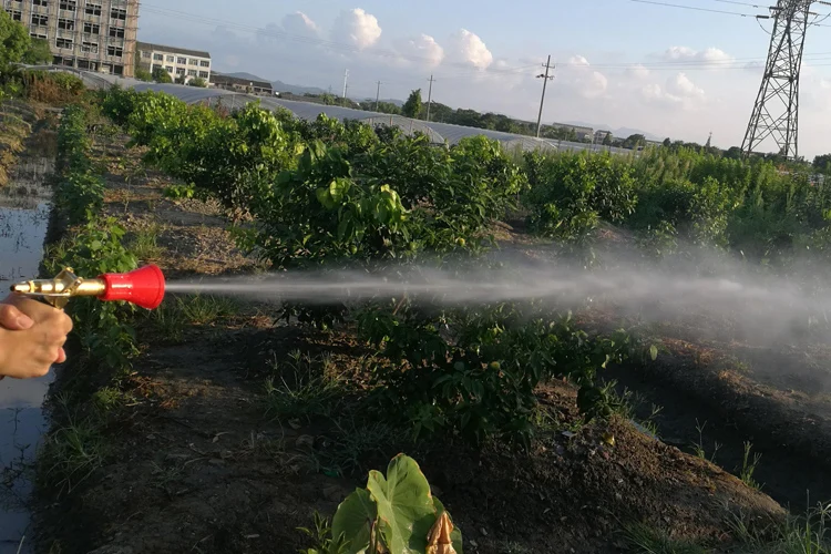 High pressure agricultural power water spray gun,chemical resistance agricultural spray gun,garden sprayer gun