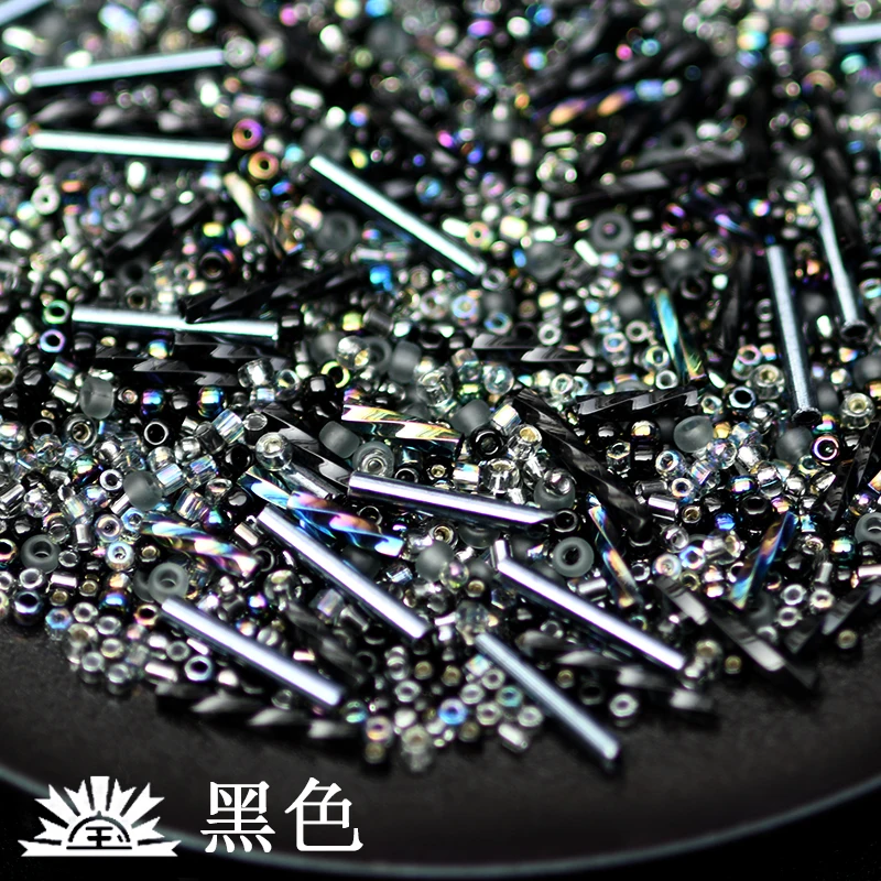 

Japan TOHO mixed beads tube beads, French embroidered hairpin accessories 20g