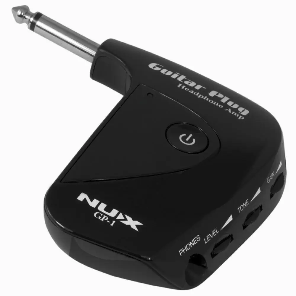 NUX GP-1 Electric Guitar Plug Mini Headphone Amp Built-in Distortion Effect Compact Portable Amplifier | Спорт и развлечения
