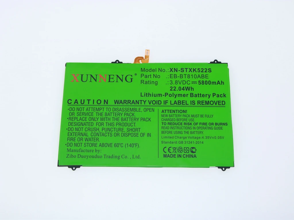 Аккумулятор xunneng для Samsung SM-T810 Galaxy Tab S2 9 7 Wi-Fi SM-T815N0 SM-T817W SM-T815 SM-T815C SM-T817V SM-T817P SM- -
