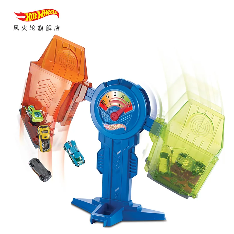 Hot Wheels FRH34 балансировочный разрывной Игровой Набор гоночный трек с 3 автомобилями