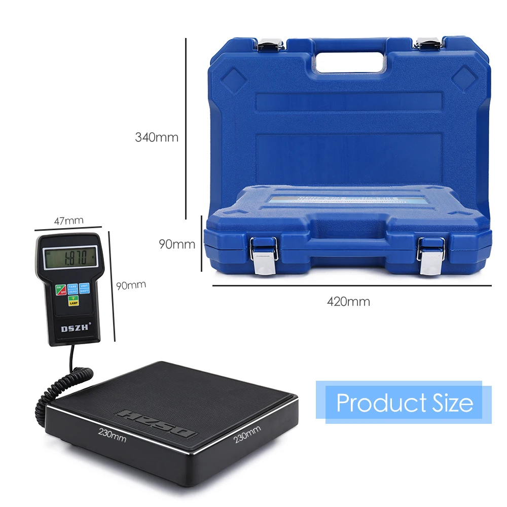 Электронные весы 100 кг Хладагент Зарядка цифровые Высокая точность для