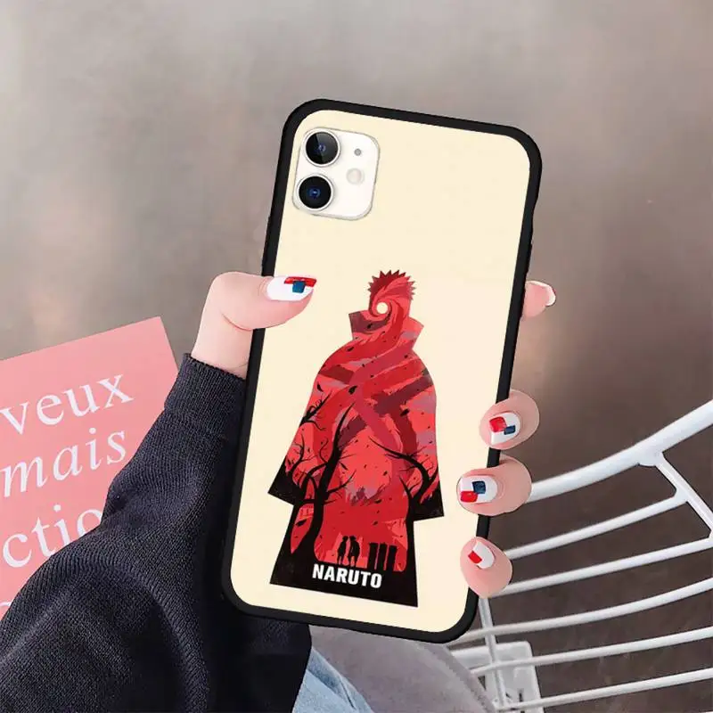 

Hot anime naruto characters Phone Case for iPhone 11 12 pro XS MAX 8 7 6 6S Plus X 5S SE 2020 XR
