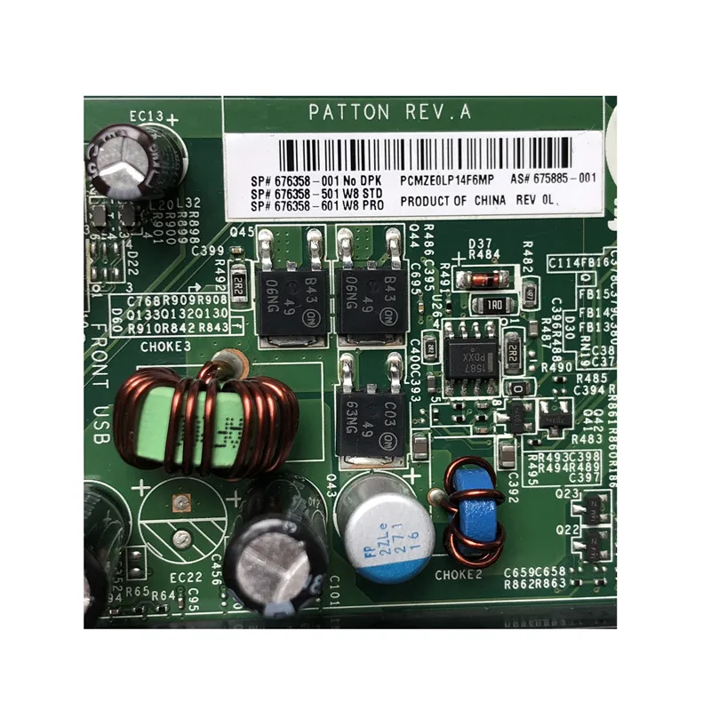 Материнская плата 676358-001 для HP Compaq 4300 Pro Desktop 675885-001 MS-7782 H61 материнская на 100%