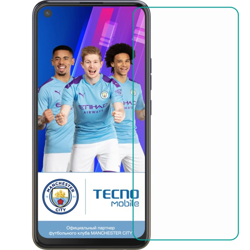 Закаленное стекло для Tecno Camon 12 Air 9H 2.5D защитная пленка Взрывозащищенная