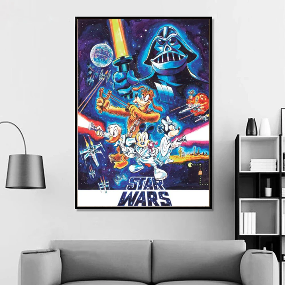 

Картина из мультфильмов «Звездные войны»