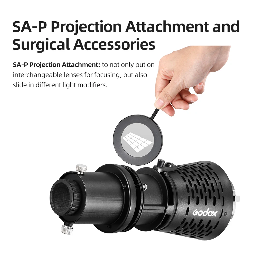 Godox SA 17 тубус осветительного прибора адаптер для уличной вспышки P проектор Bowens