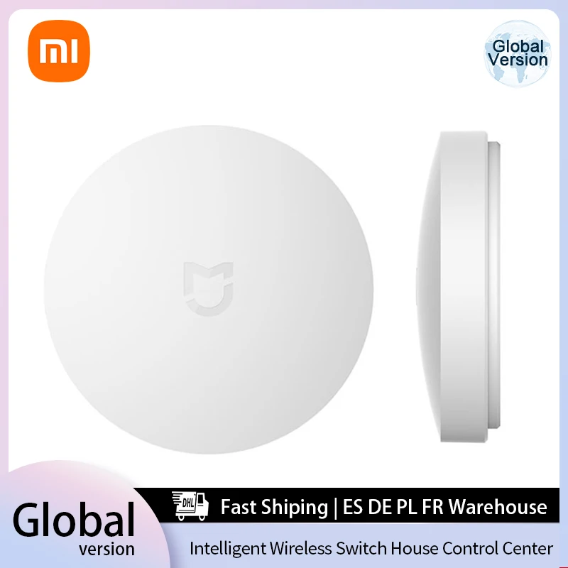 

Xiaomi Mijia Smart Wireless Switch Smart Home Device Accessories House Control Center Intelligent WiFi Remote Control Switch