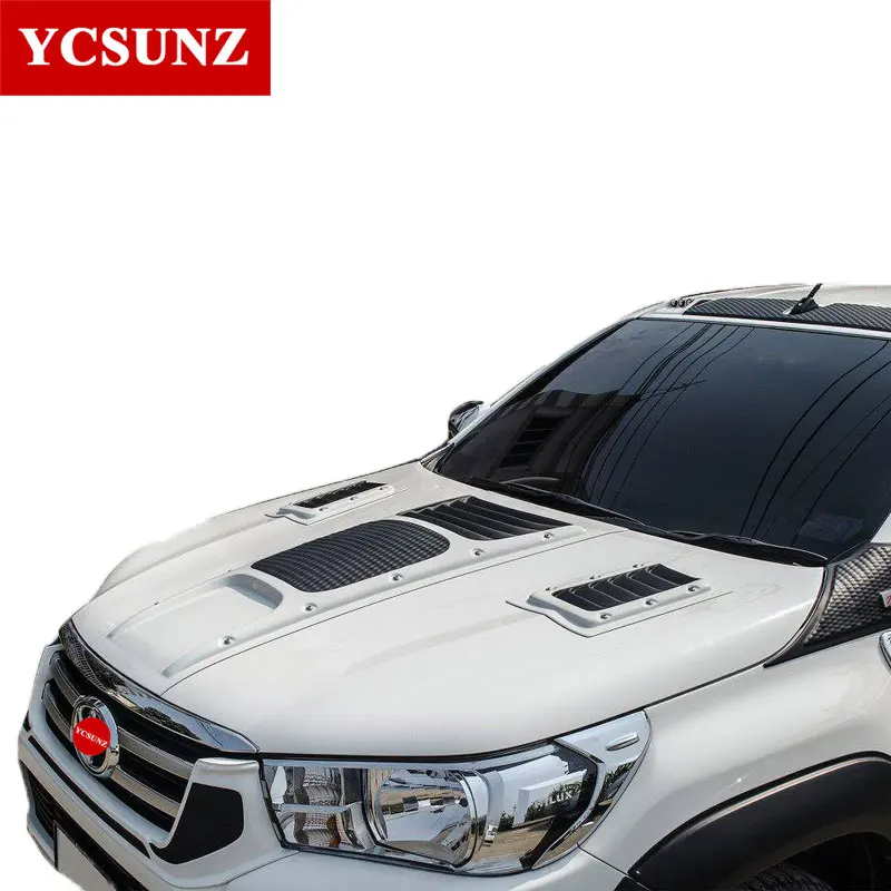Капот для Toyota Hilux Reco Rocco 2016 2017 2018 2019|scoop|scoop bonnet |
