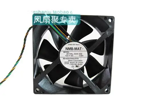 NMB-MAT 3610RL-04W-S66 9cm9225 12V 0.56A 92*92*25 мм 4-контактный PWM вентилятор ЦП