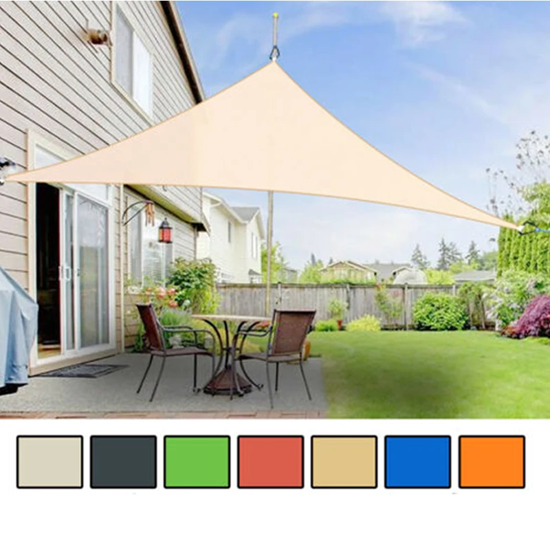 

Rushed Waterproof Outdoor Sun Shade Shelter Awning Tent Canopy Garden Patio Beach Picnic Camp Tarp Travel Sunshade 2M X 7 Color
