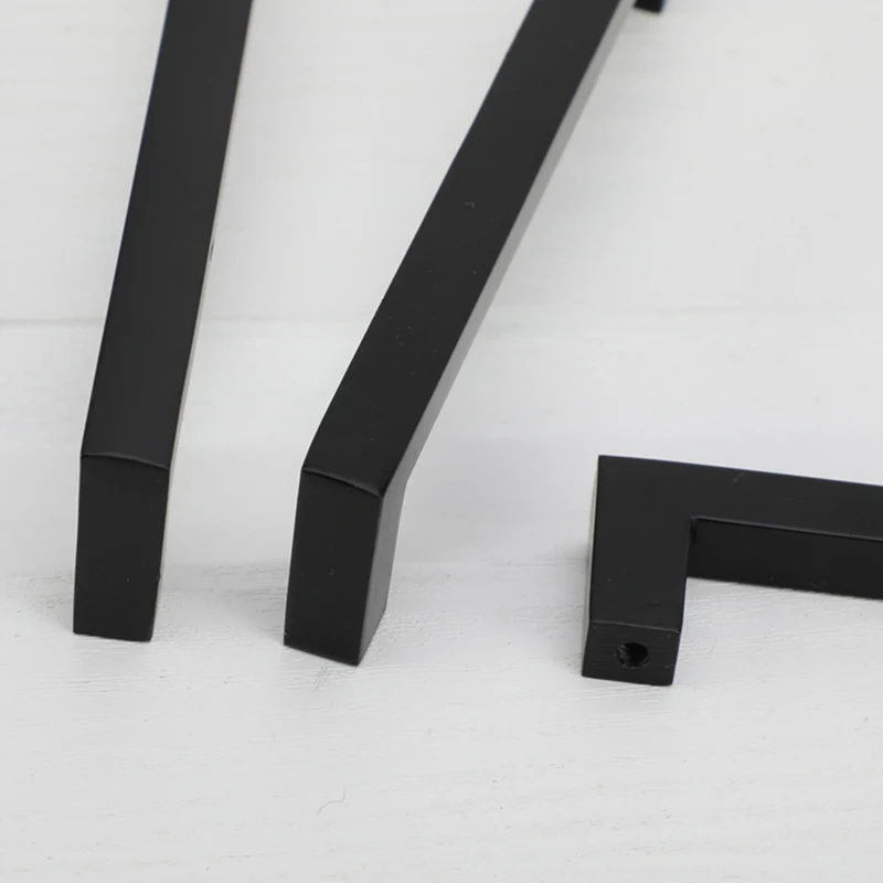 NAIERDI кухонные дверные ручки из алюминиевого сплава шкафа ящика двери матовый