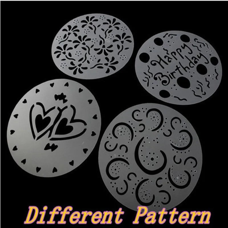 

Food Tools Cake Printing Stencil Garland Template All Kinds of Spray Patterns In Home and Kitchen of Cooking Art Cake Tools