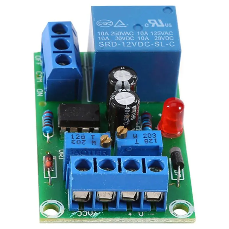 12V Батарея автоматическая зарядка контроллера Модуль релейной защитной платы