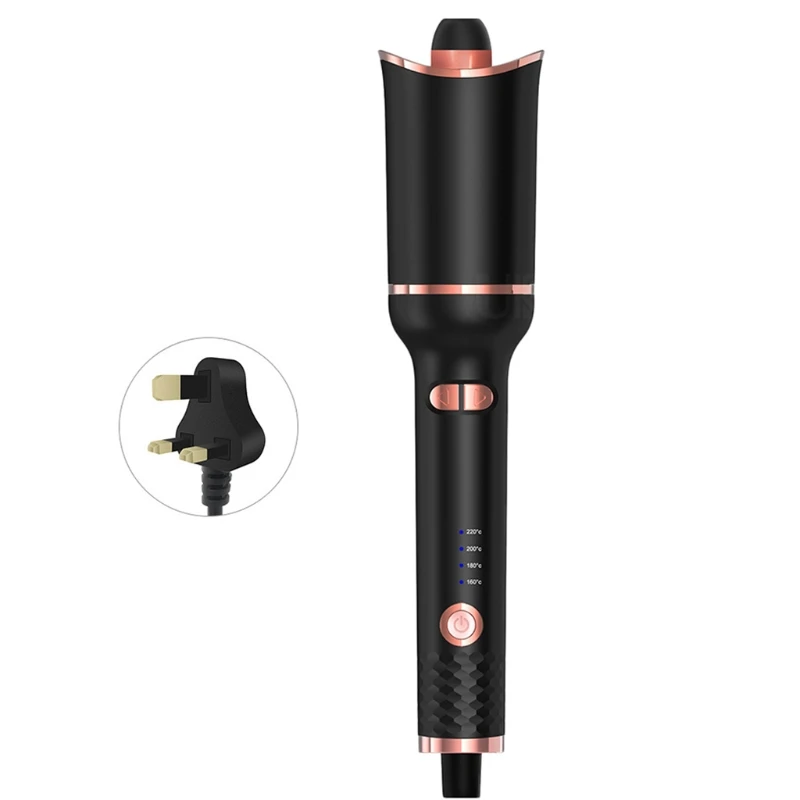 

CPDD Auto Hair Curling Wand Hair Curler Iron Styler Automatic Rotating Styling Tool with Ceramic Ionic Barrel for Long Hair