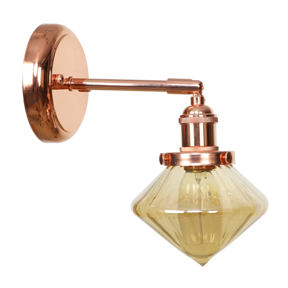 IWHD Алмазная стеклянная настенная лампа в скандинавском стиле переключатель для
