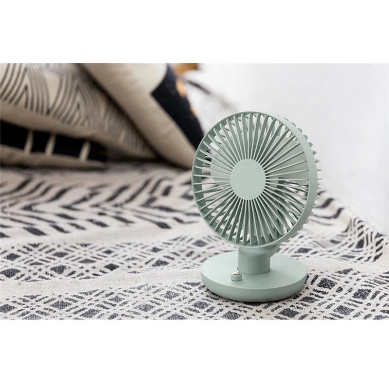 

Cooling Fan Multi Function Bionic Blade Design Adjustable Ballet Shaking Head USB Charging Desktop Electric Fan